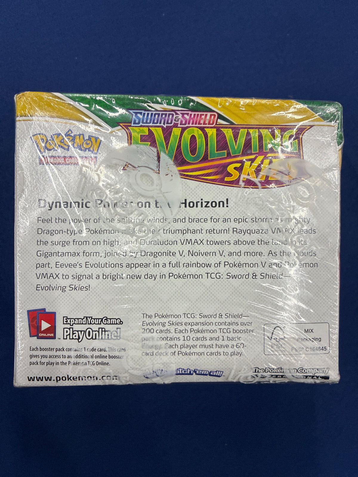 Pokemon: Evolving Skies Booster Box - Damaged Box