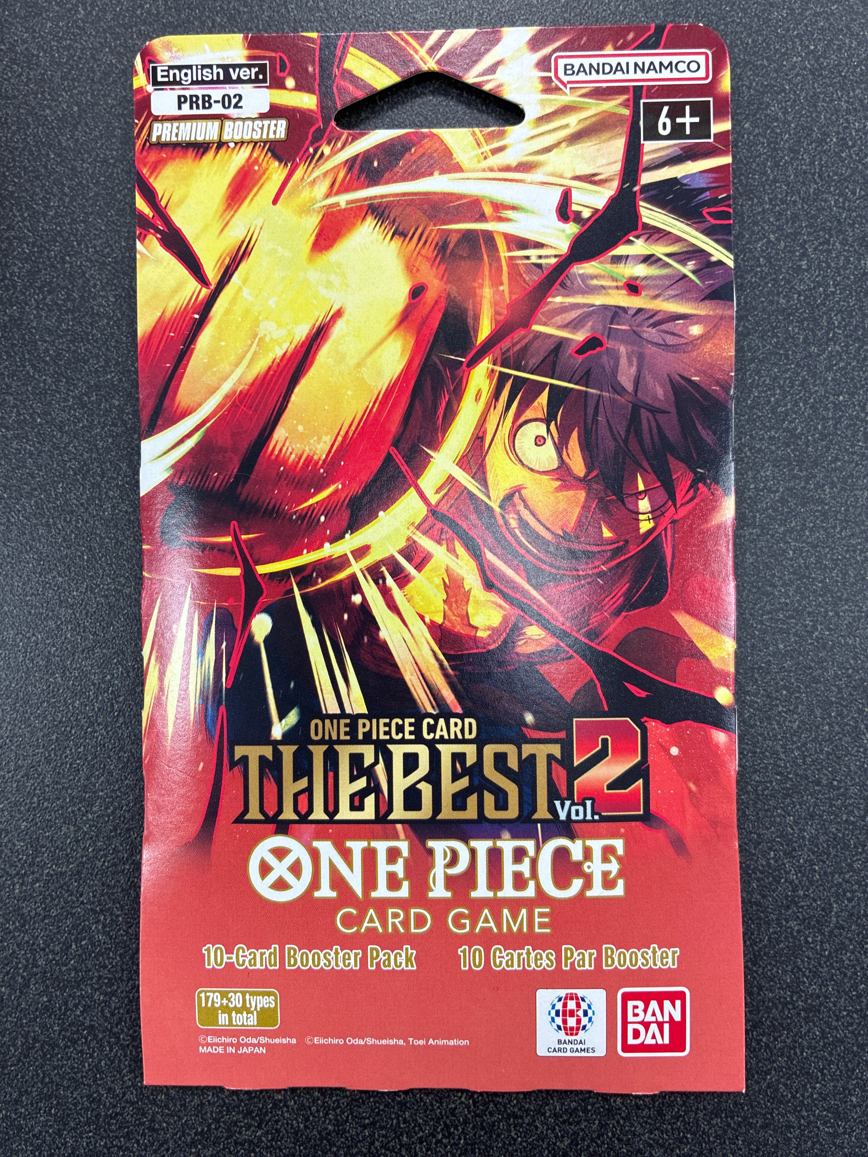 One Piece The Best Vol 2 PRB02 Premium Sleeved Booster Pack