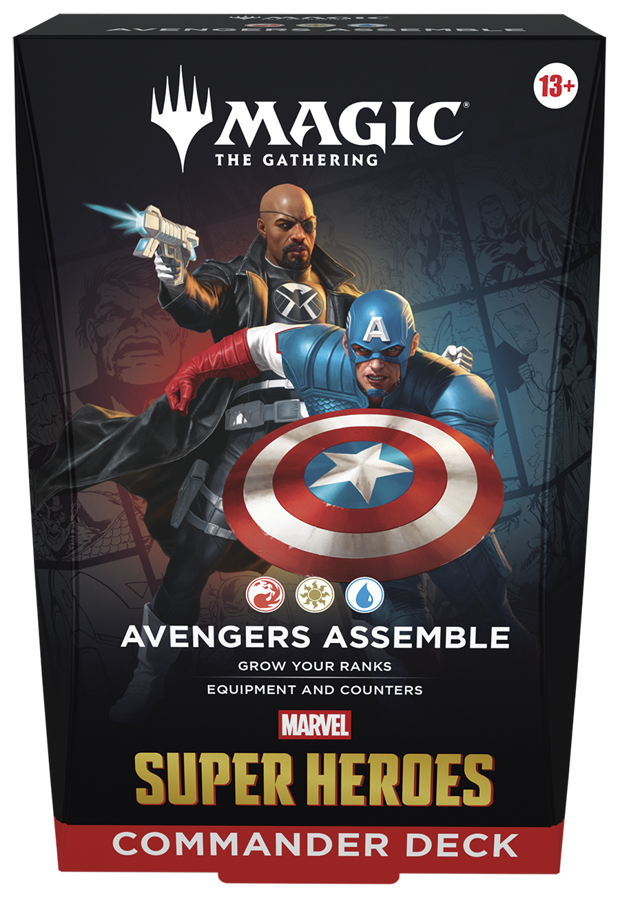 Magic the Gathering: Marvel Super Heroes: Commander Deck (Presale - Expected Release Date June 26th, 2026)