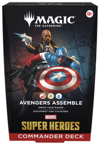 Magic the Gathering: Marvel Super Heroes: Commander Deck (Presale - Expected Release Date June 26th, 2026)