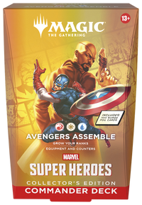 Magic the Gathering: Marvel Super Heroes: Collector Commander Deck (Presale - Expected Release Date June 26th, 2026)