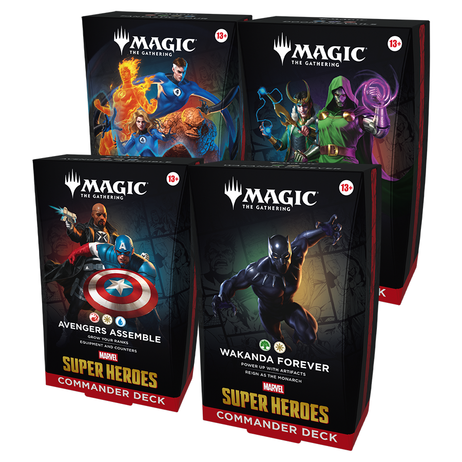Magic the Gathering: Marvel Super Heroes: Commander Deck (Presale - Expected Release Date June 26th, 2026)