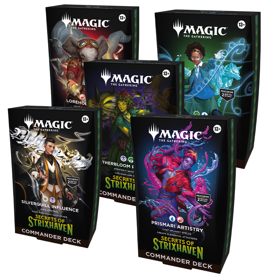 mtg mystery commander deck Products MTGPlatinum MTG Barrett Mystery Commander Deck!
