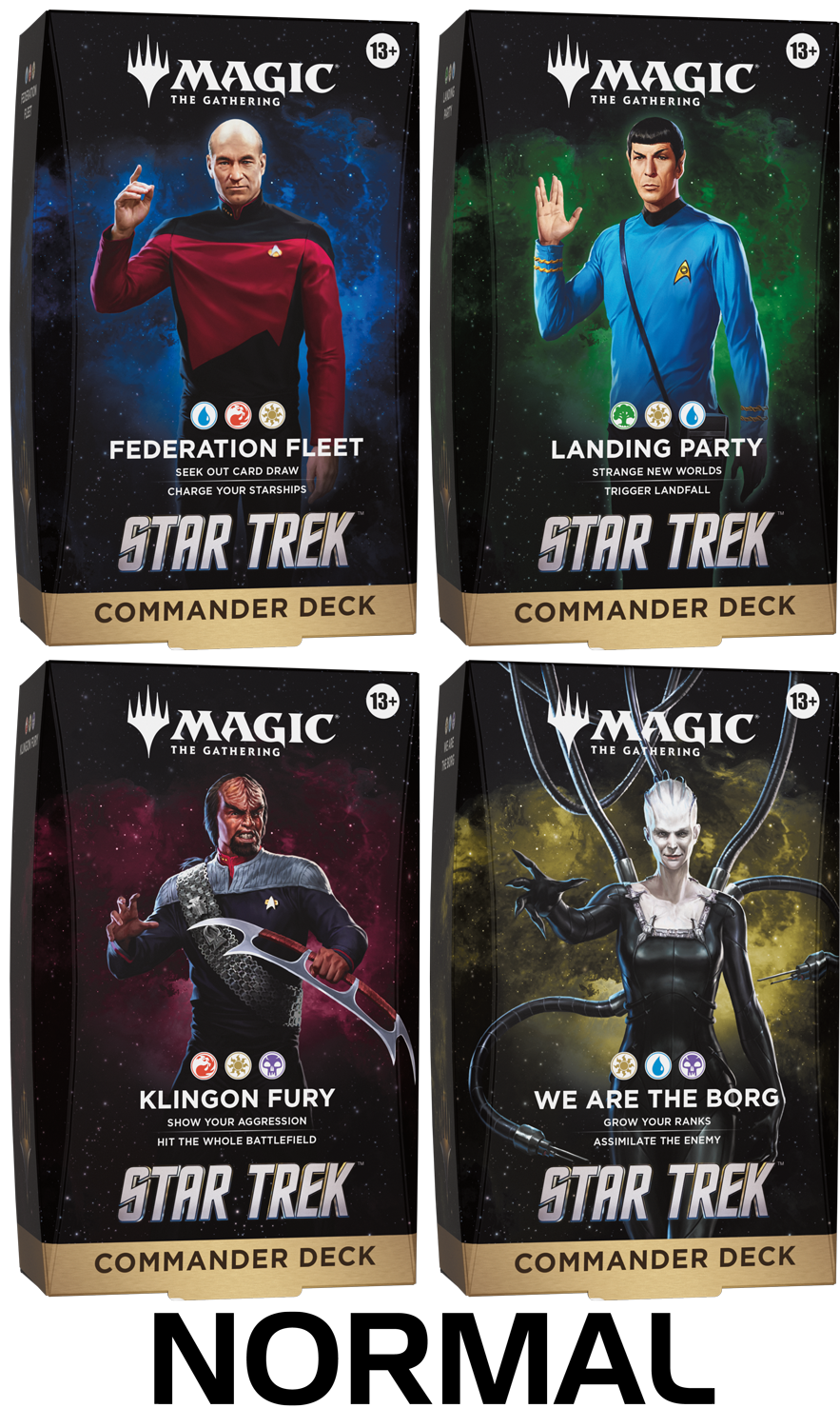 Magic the Gathering: Star Trek: Commander Deck (Presale - Expected Release Date November 13th, 2026)