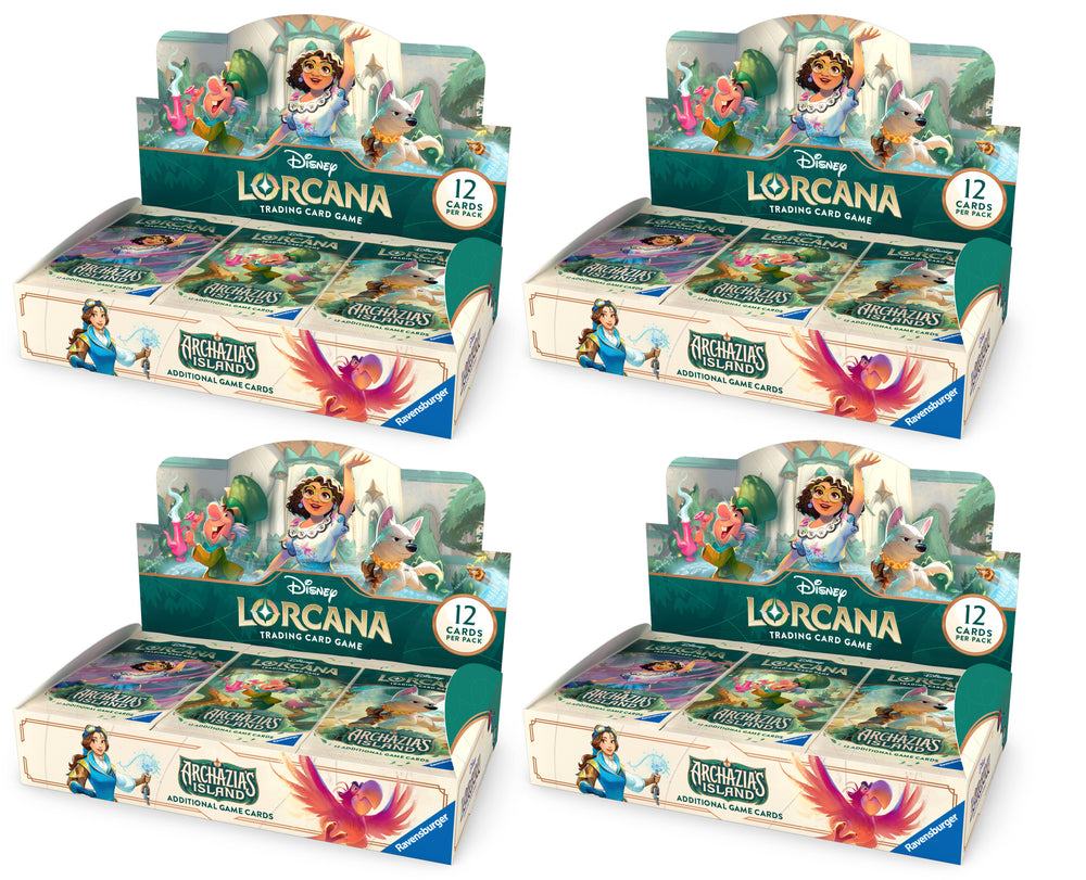 lorcana archazia booster box Disney Lorcana: Archazia’s Island Case or legendary rarity Display of Power | Style:6 Packs Set_King's Court