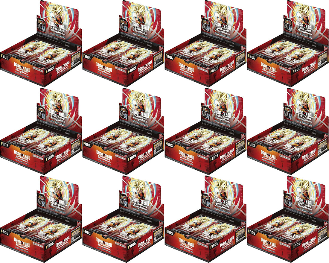 Dragon Ball Fusion World FB05 New Adventure Booster Box Case Double Infinity Gaming Dragon Ball Fusion World FB05 New Adventure Booster Box Case Double Infinity Gaming