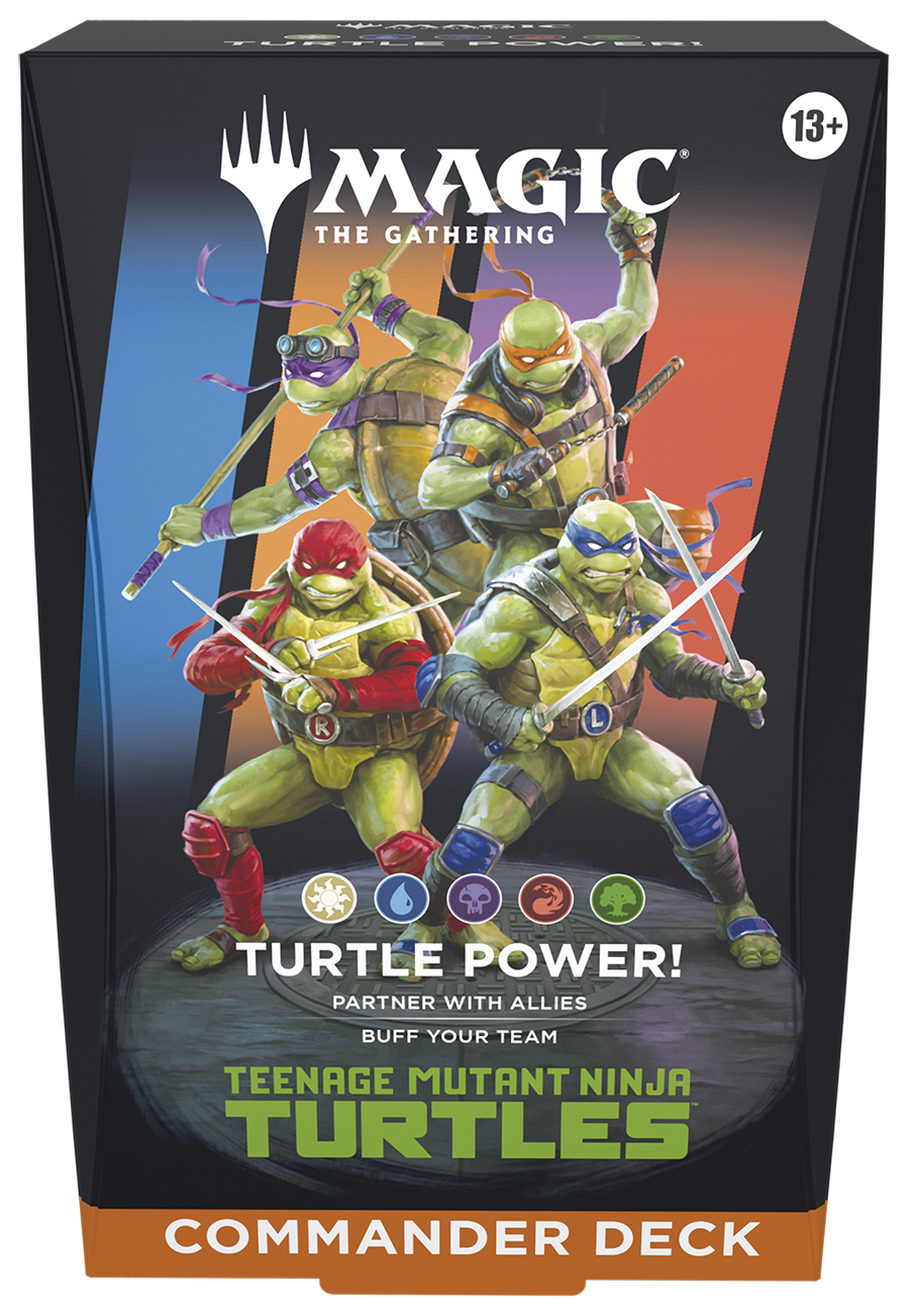 Magic: Teenage Ninja Mutant Turtles: Turtle Power Commander Deck (Presale - Expected Release Date March 6th)