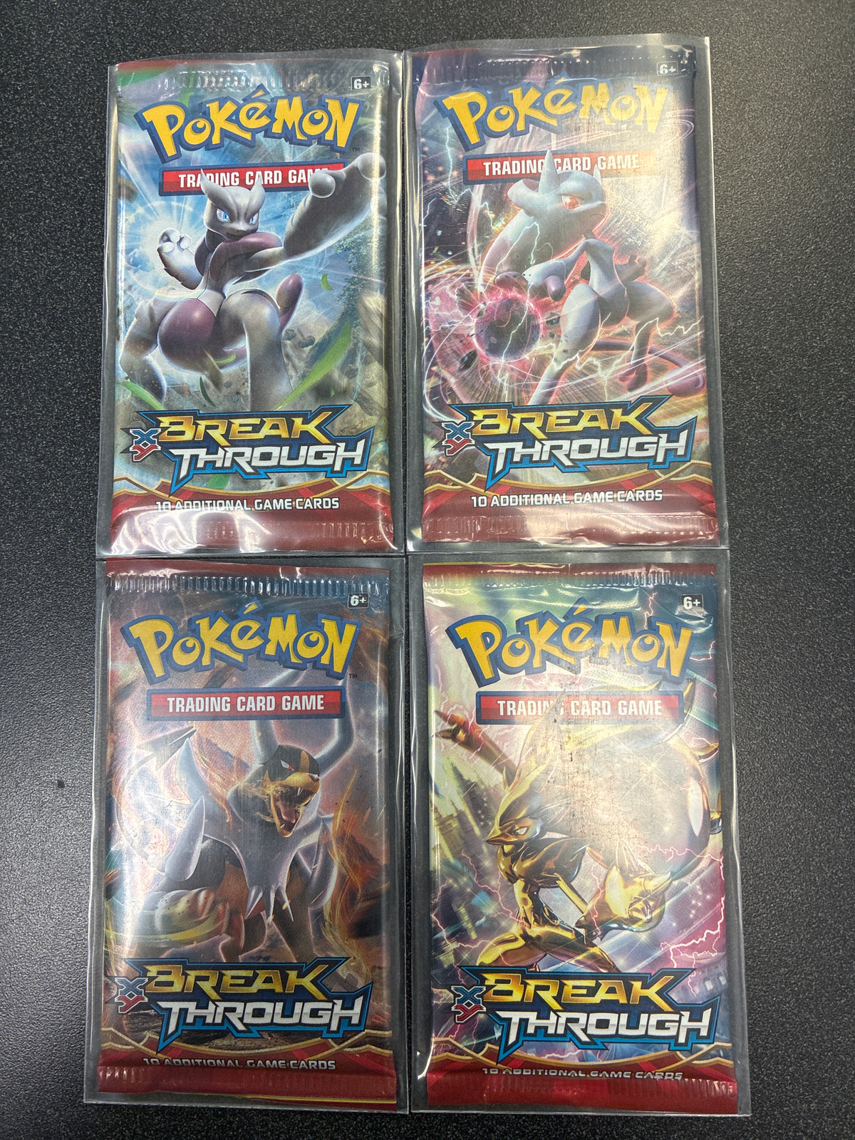 Breakthrough Booster Pack Art Set (4)