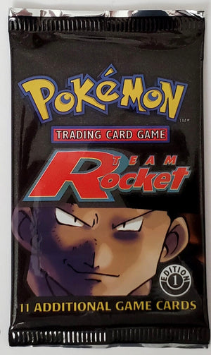 Pokemon: Team Rocket 1st Edition WOTC Booster Pack Sealed