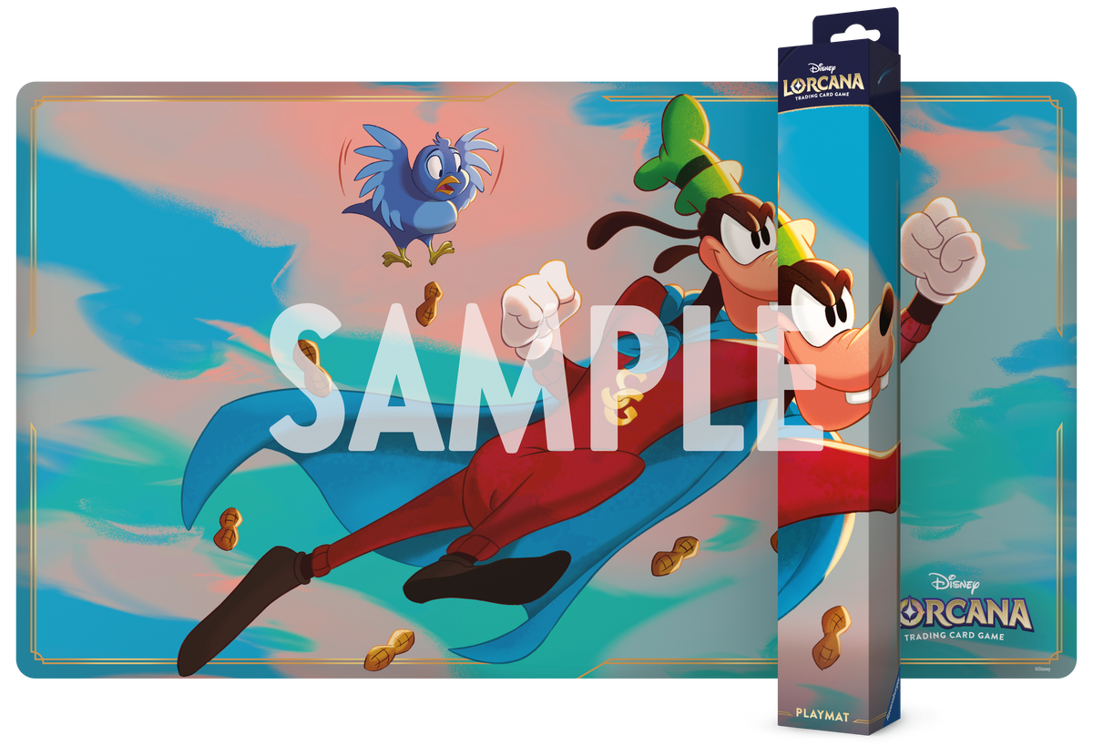 Lorcana Supplies: Wilds Unknown: Goofy - Super Goof Playmat (Presale - Expected Release Date May 15th, 2026)