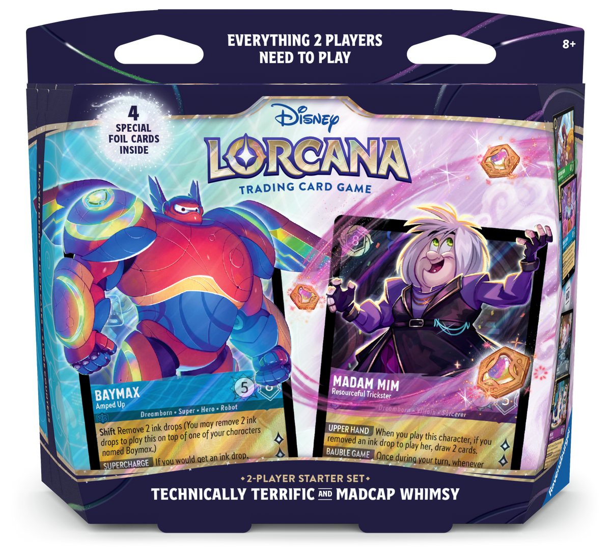 Lorcana: Hyperia City: Two Player Starter Deck - Baymax and Madam Mim - (Presale: Expected Release Date: October 23rd, 2026)