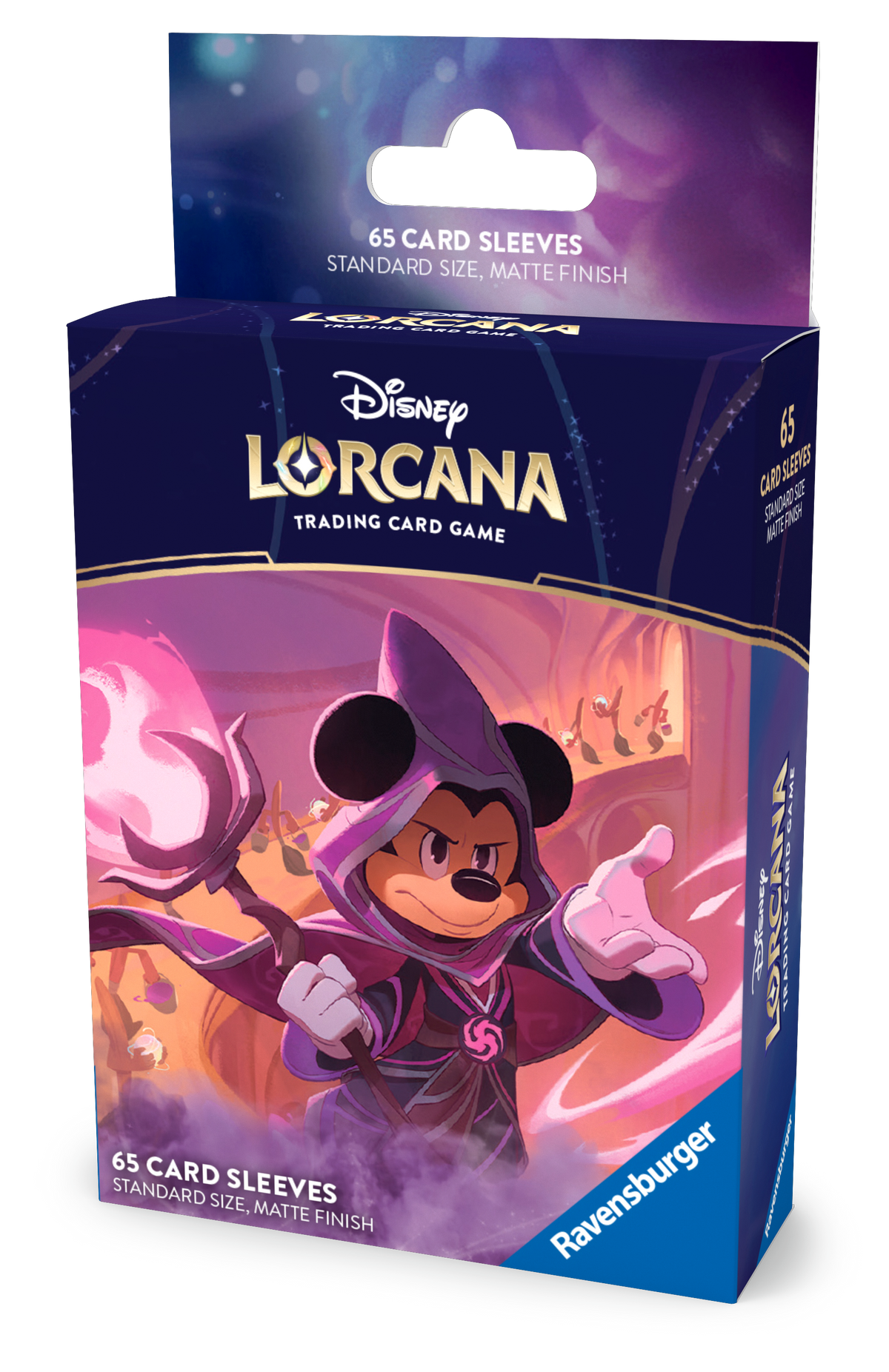 Lorcana Supplies: Reign of Jafar: Mickey Mouse, Wayward Sorcerer Sleeves (65ct) (Presale)