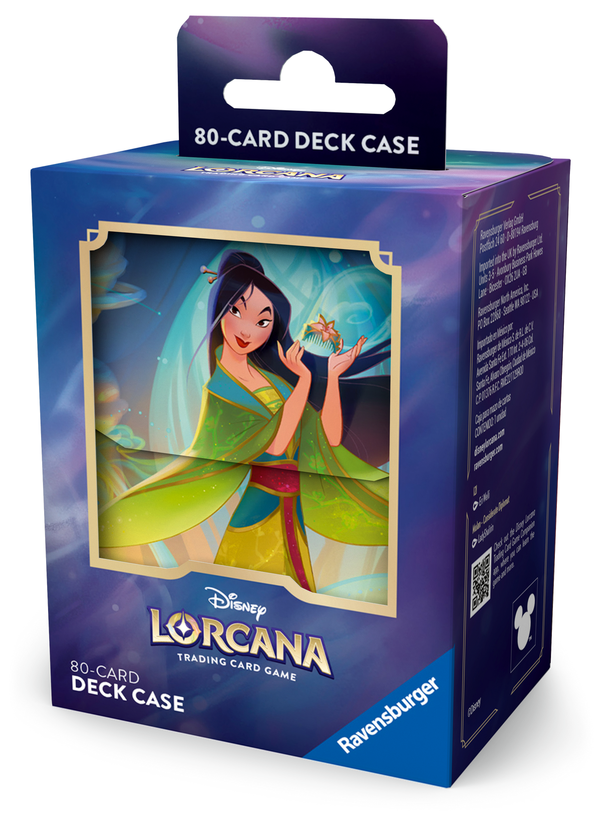 Lorcana Supplies: Fabled: Deck Box: Mulan (Presale)