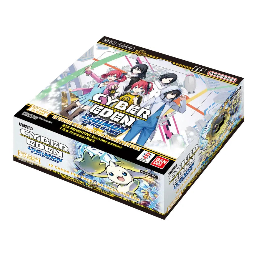 Digimon Card Game: Cyber Eden Booster Box (Bt22) Digimon Card Game: Cyber Eden Booster Box (Bt22)