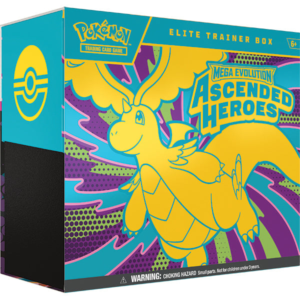 Pokemon: Mega Evolution 2.5: Ascended Heroes: Elite Trainer Box (Presale - Releases February 20, 2026)