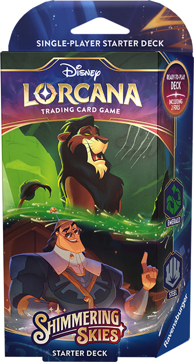 Lorcana TCG: Shimmering Skies Starter Deck – Double Infinity Gaming