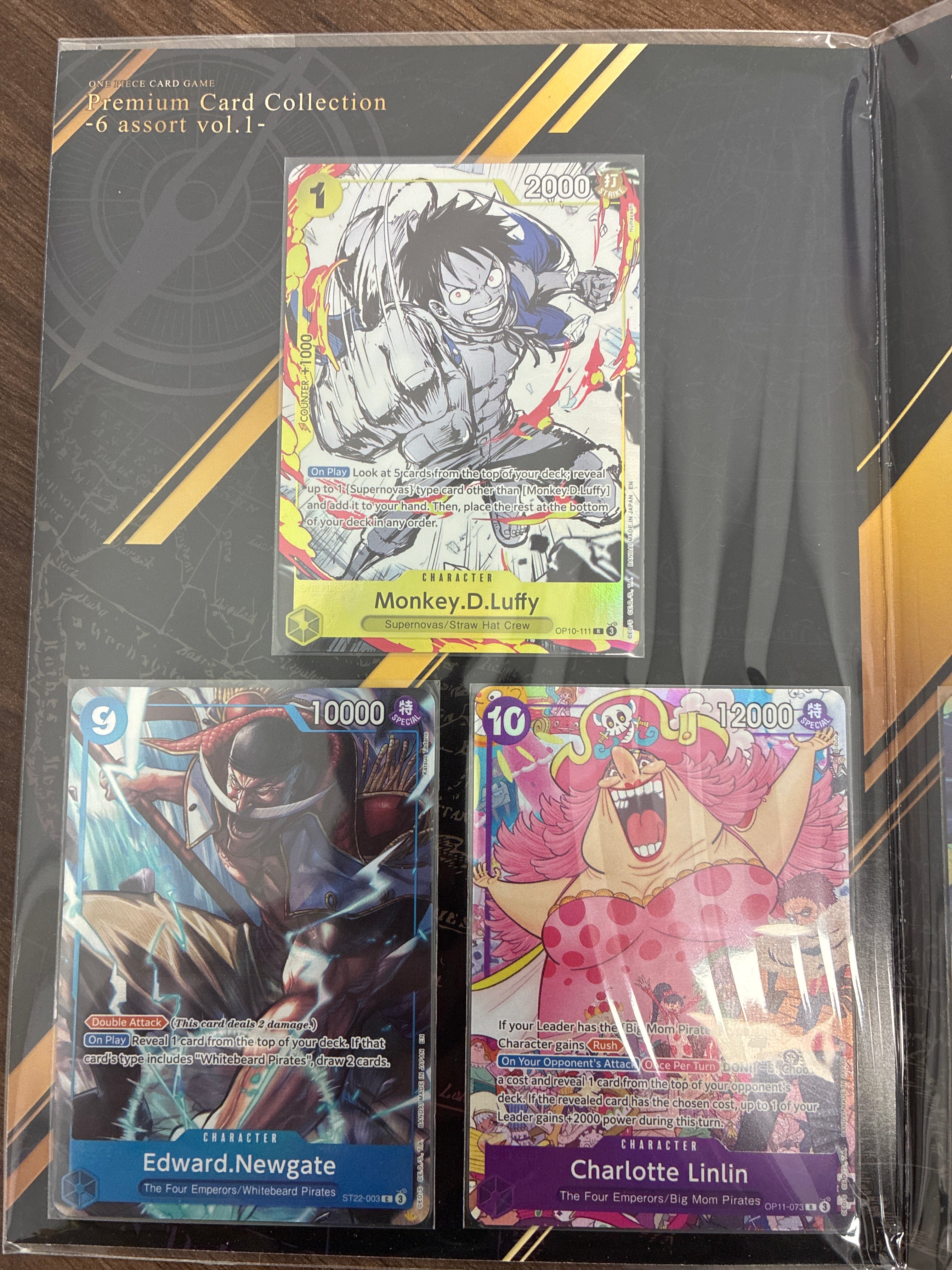 One Piece: Premium Card Collection 6 Assortment Volume 1 – Double