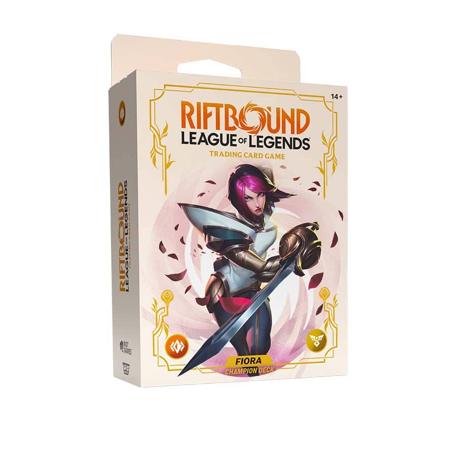 Riftbound TCG: Set 2- Spiritforged Champion Deck - Fiora