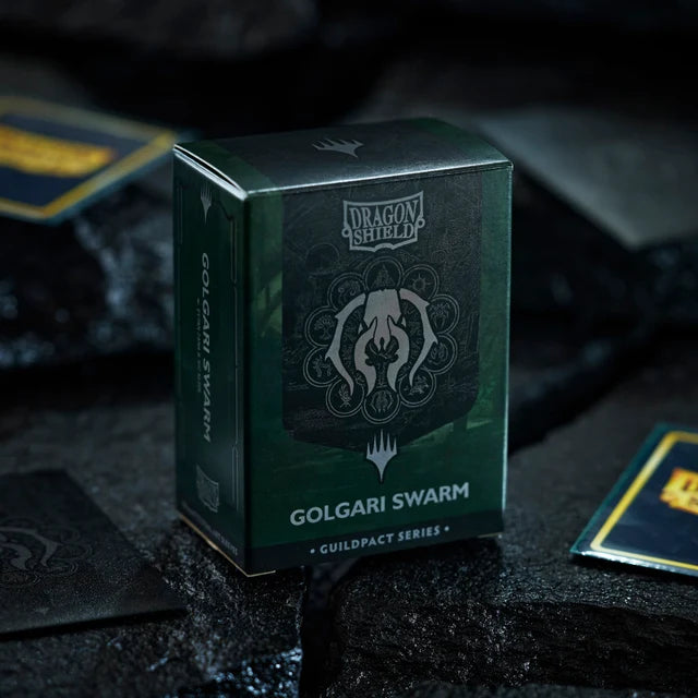 Supplies: Dragon Shield Sleeves: Dual Matte MTG Guildpact Series Golgari Swarm