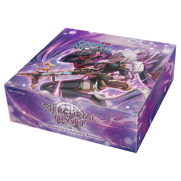 Grand Archive TCG: Mercurial Heart- Booster Box, Alter Edition (Presale)