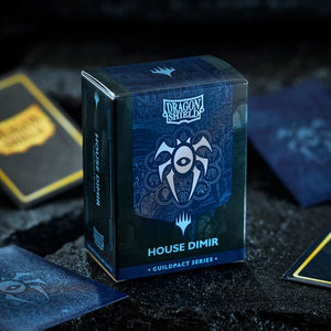 Supplies: Dragon Shield Sleeves: Dual Matte MTG Guildpact Series House Dimir