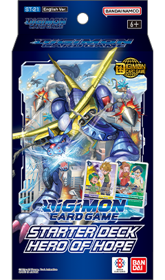 Digimon Card Game: Starter Deck: Hero Of Hope [St-21] (Presale)