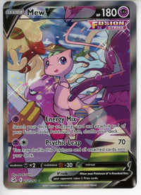 Pokemon Single: Mew V (Alternate Full Art) - Fusion Strike- 251/264- NM