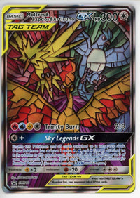 Pokemon Single: Moltres & Zapdos & Articuno GX - SM210- NM