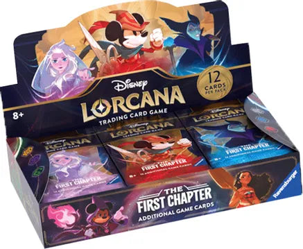 Disney Lorcana: The First Chapter Booster Box - The First Chapter SHIPPING 10/15 WAVE 2