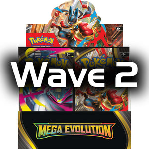 Pokemon: Mega Evolution ME01: Enhanced Booster Box WAVE 2 Pokemon: Mega Evolution ME01: Enhanced Booster Box WAVE 2