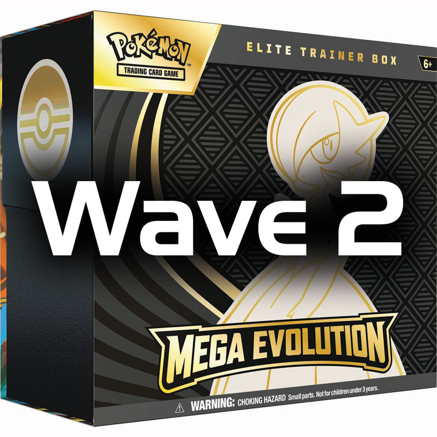 pokemon trading card game: mega evolution elite trainer box Pokemon: ME01: WAVE 2 You will be the DECK:NECRON DYNASTIES Yargle and Multani Art Exile