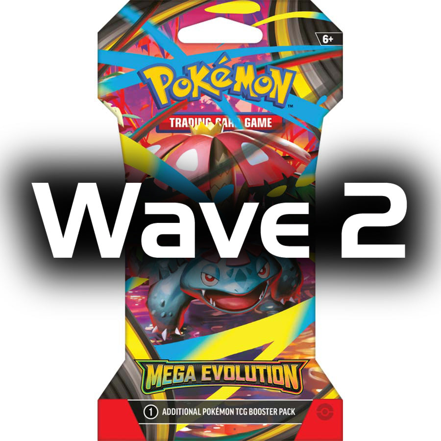 Pokemon: Mega Evolution ME01: Sleeved Booster Pack WAVE 2