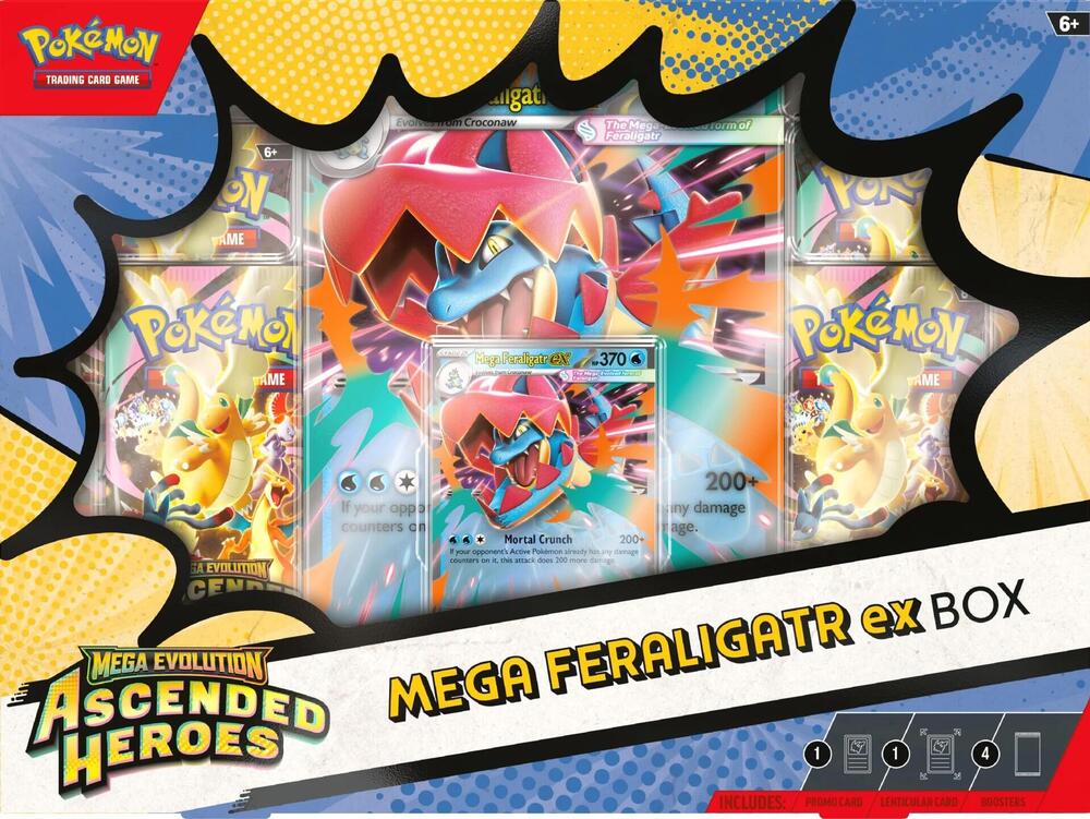 Pokemon: Mega Evolution 2.5: Ascended Heroes: EX Box – Double