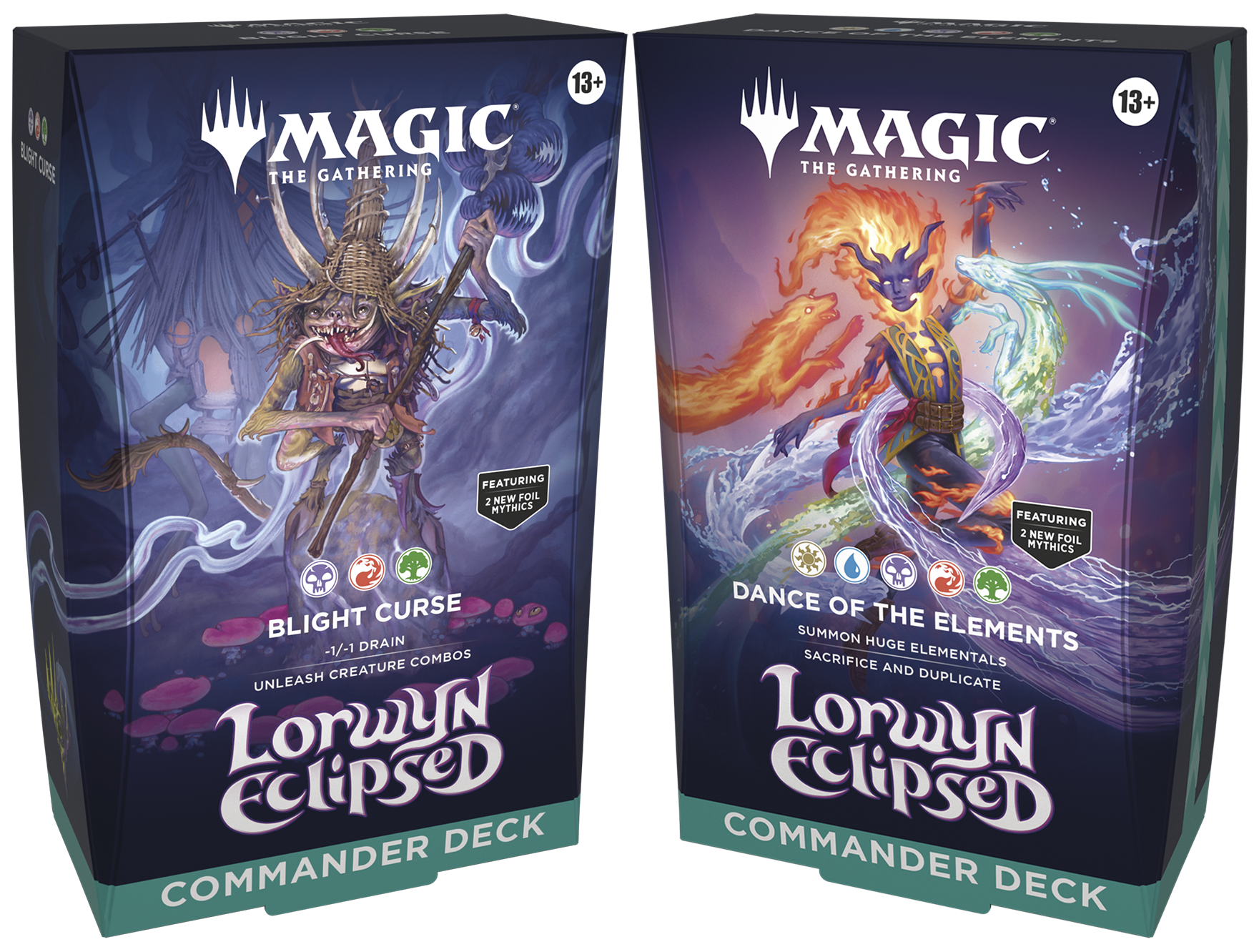 Magic The Gathering: Lorwyn Eclipsed Commander Deck Double Infinity Gaming Magic The Gathering: Lorwyn Eclipsed Commander Deck Double Infinity Gaming