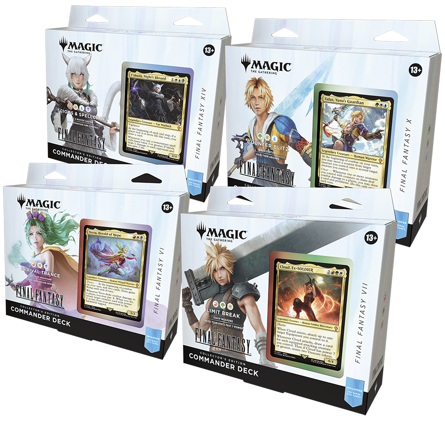 Magic: Universes Beyond: Final Fantasy Collector Commander Deck Case Double Infinity Gaming Magic: Universes Beyond: Final Fantasy Collector Commander Deck Case Double Infinity Gaming