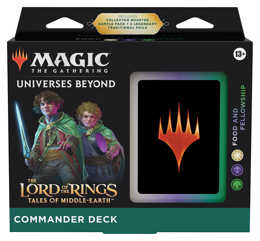 Magic the Gathering: The Lord of the Rings: Tales of Middle-earth Commander Deck - Food and Fellowship