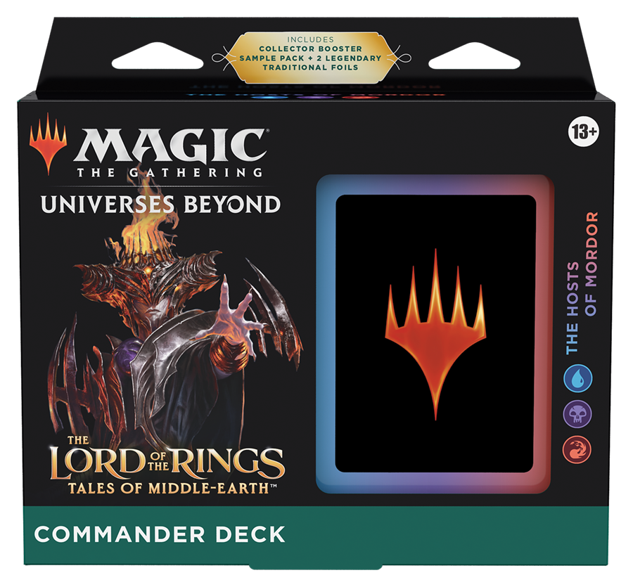 Magic the Gathering: The Lord of the Rings: Tales of Middle-earth Commander Deck - The Hosts of Mordor