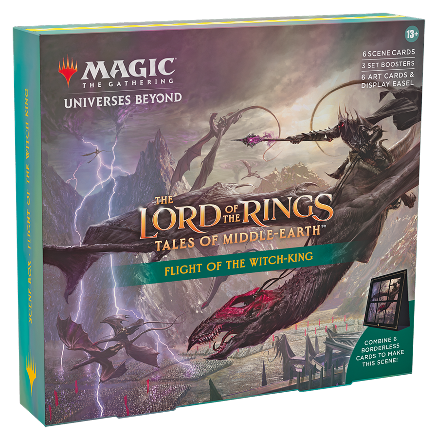 Magic the Gathering: Lord of the Rings Holiday Scene Box: Flight of the Witch King (Presale)