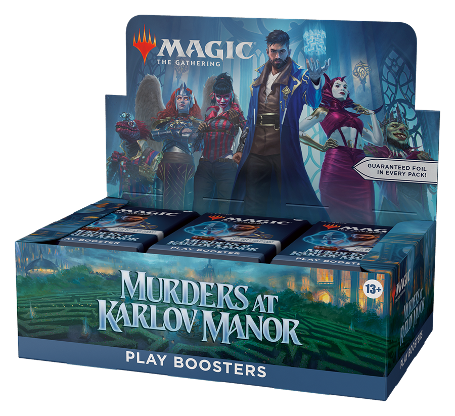 Magic the Gathering: Murders at Karlov Manor Play Booster Display