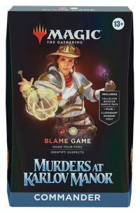 Magic the Gathering: Murders at Karlov Manor Commander Deck