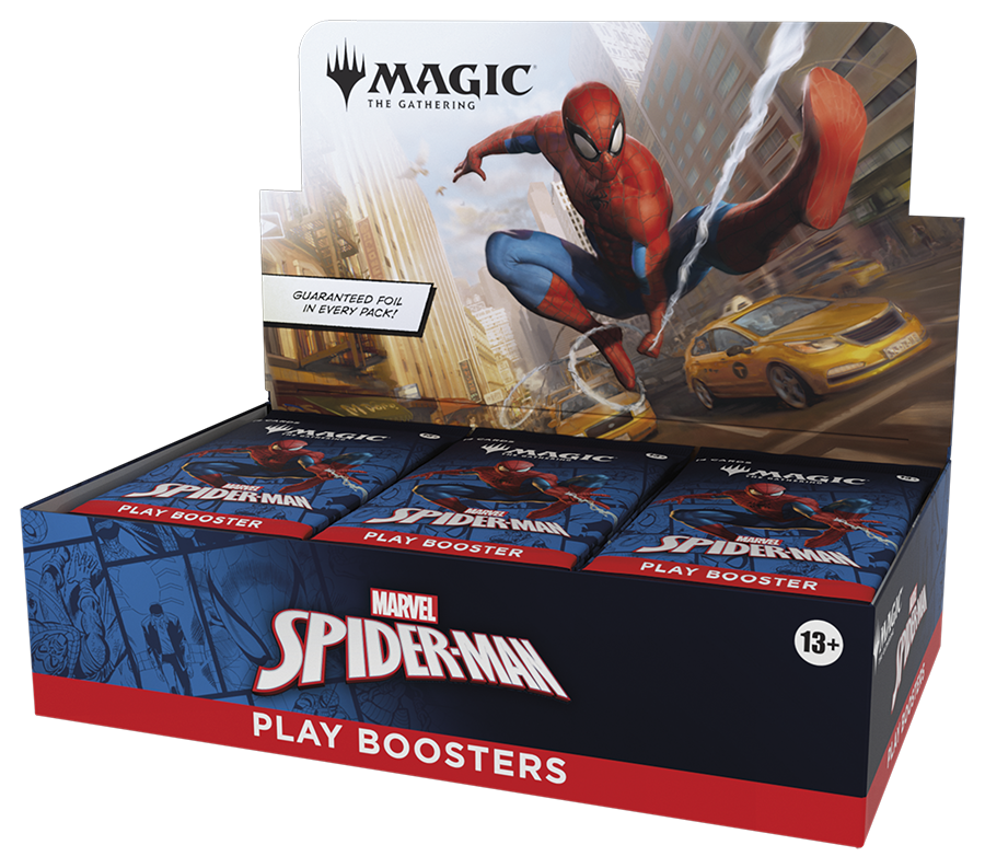 magic the gathering spiderman play booster box Amazon.com: Magic: The Gathering | Marvel's Spider-Man main image 0