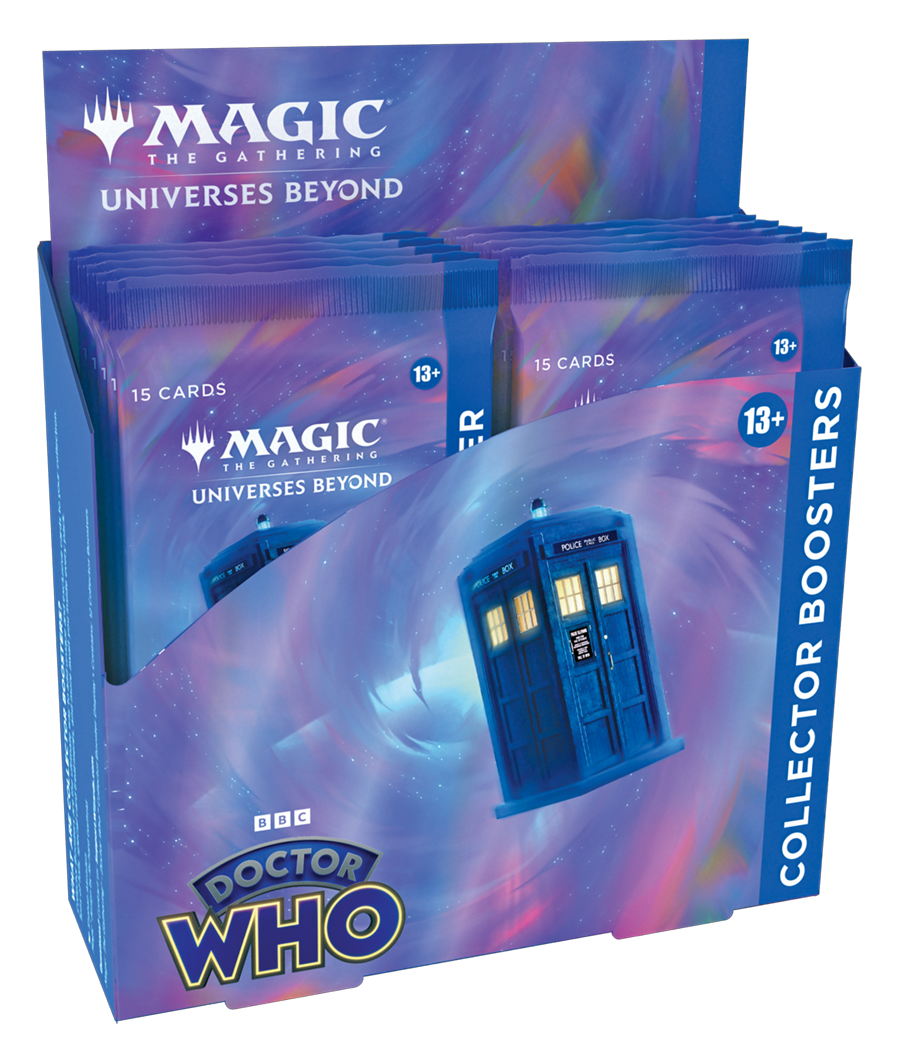 Magic the Gathering: Universes Beyond: Doctor Who Collector Booster Di –  Double Infinity Gaming
