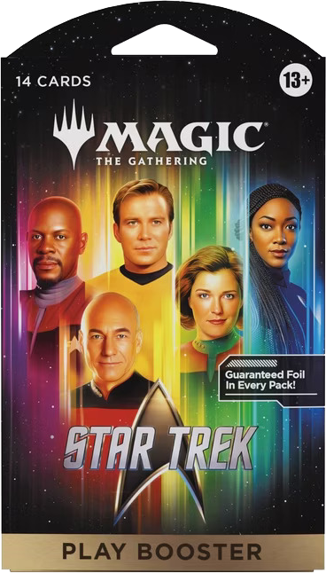 Magic the Gathering: Star Trek: Sleeved Play Booster Pack (Presale - Expected Release Date November 13th, 2026)