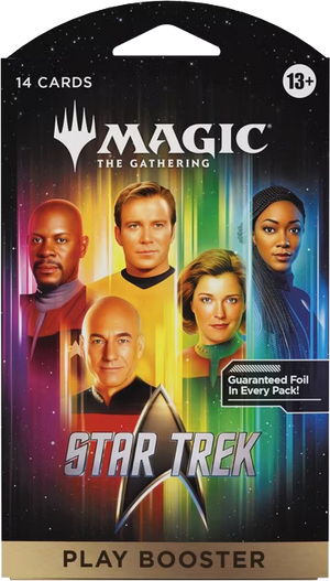 Magic the Gathering: Star Trek: Sleeved Play Booster Pack (Presale - Expected Release Date November 13th, 2026)