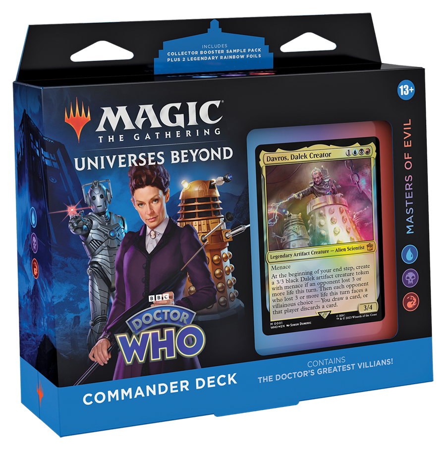 Magic the Gathering: Doctor Who Masters of Evil Commander Deck – Double  Infinity Gaming