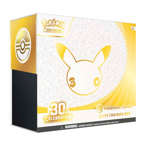 Pokemon Tcg: 30th Celebration Elite Trainer Box POKEMON CENTER