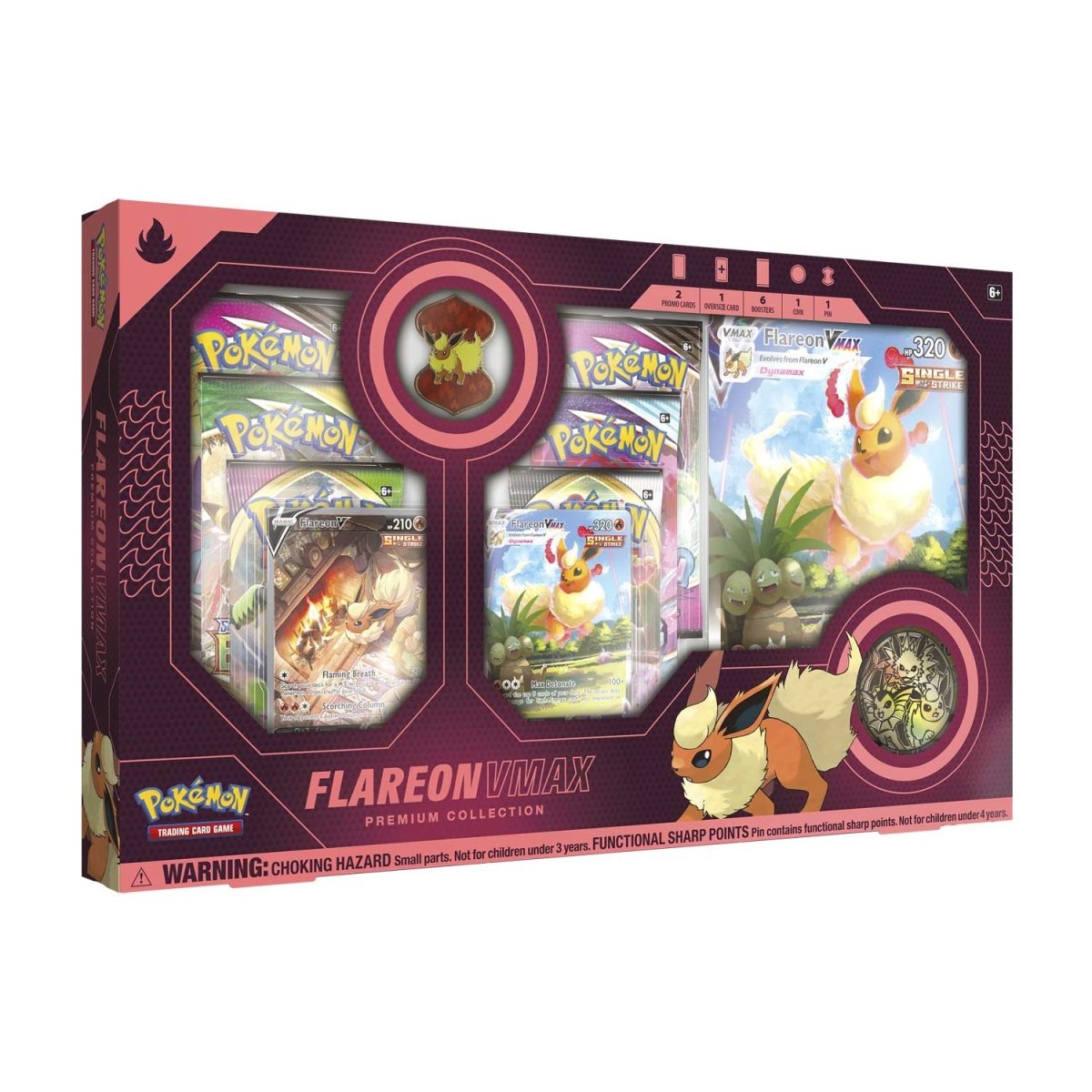 Pokemon: Flareon VMAX Premium Collection