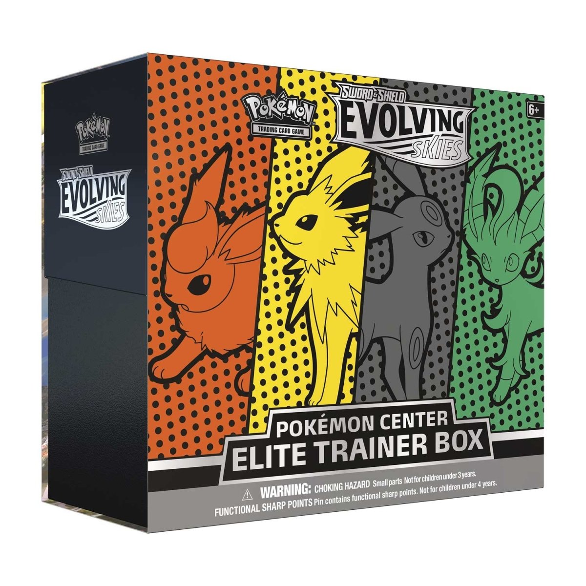 Pokemon: Evolving Skies Elite Trainer Box PKMN CENTER [Flareon