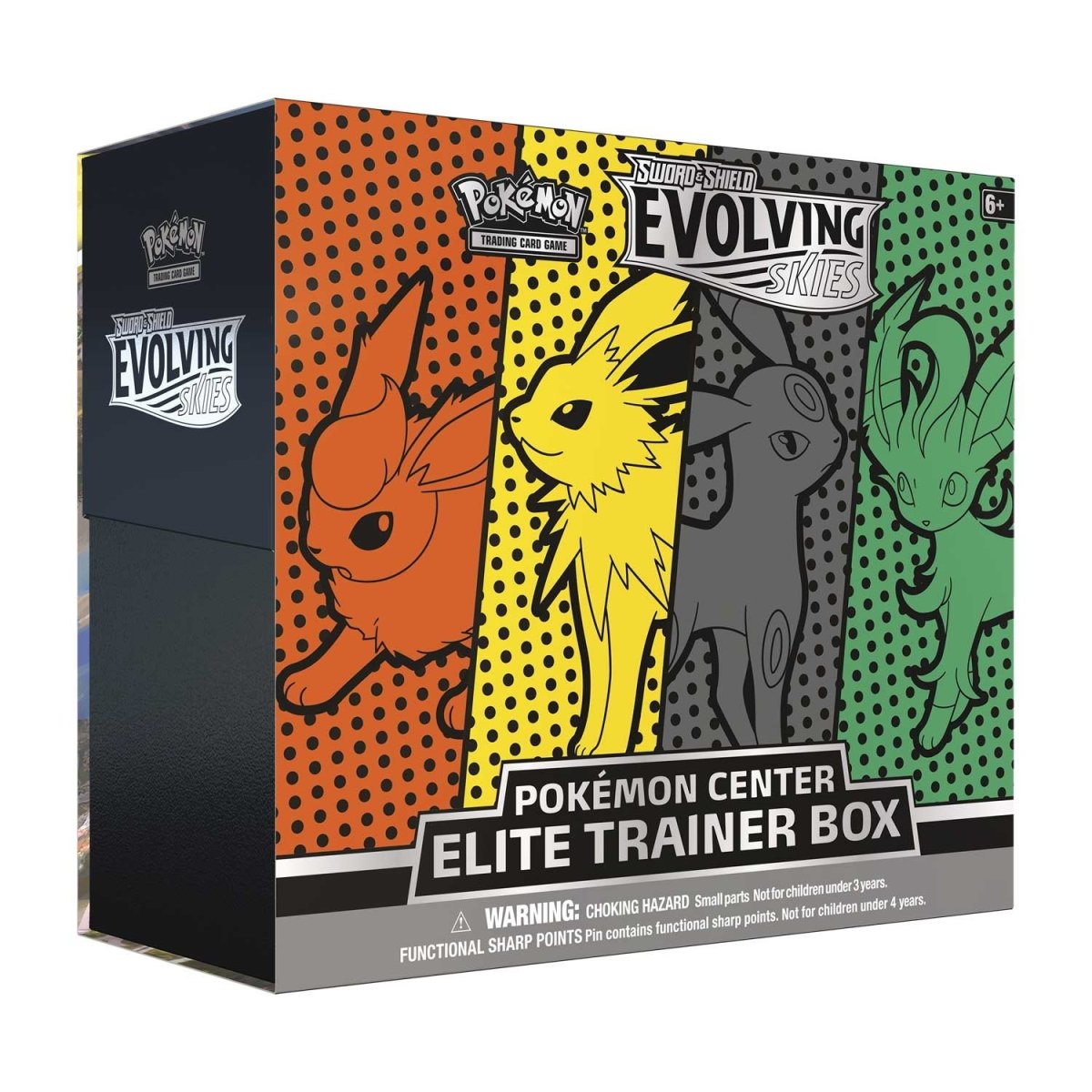 Pokemon: Evolving Skies Elite Trainer Box [Flareon/Jolteon/Umbreon/Leafeon] - SWSH07: Evolving Skies (SWSH07) POKEMON CENTER