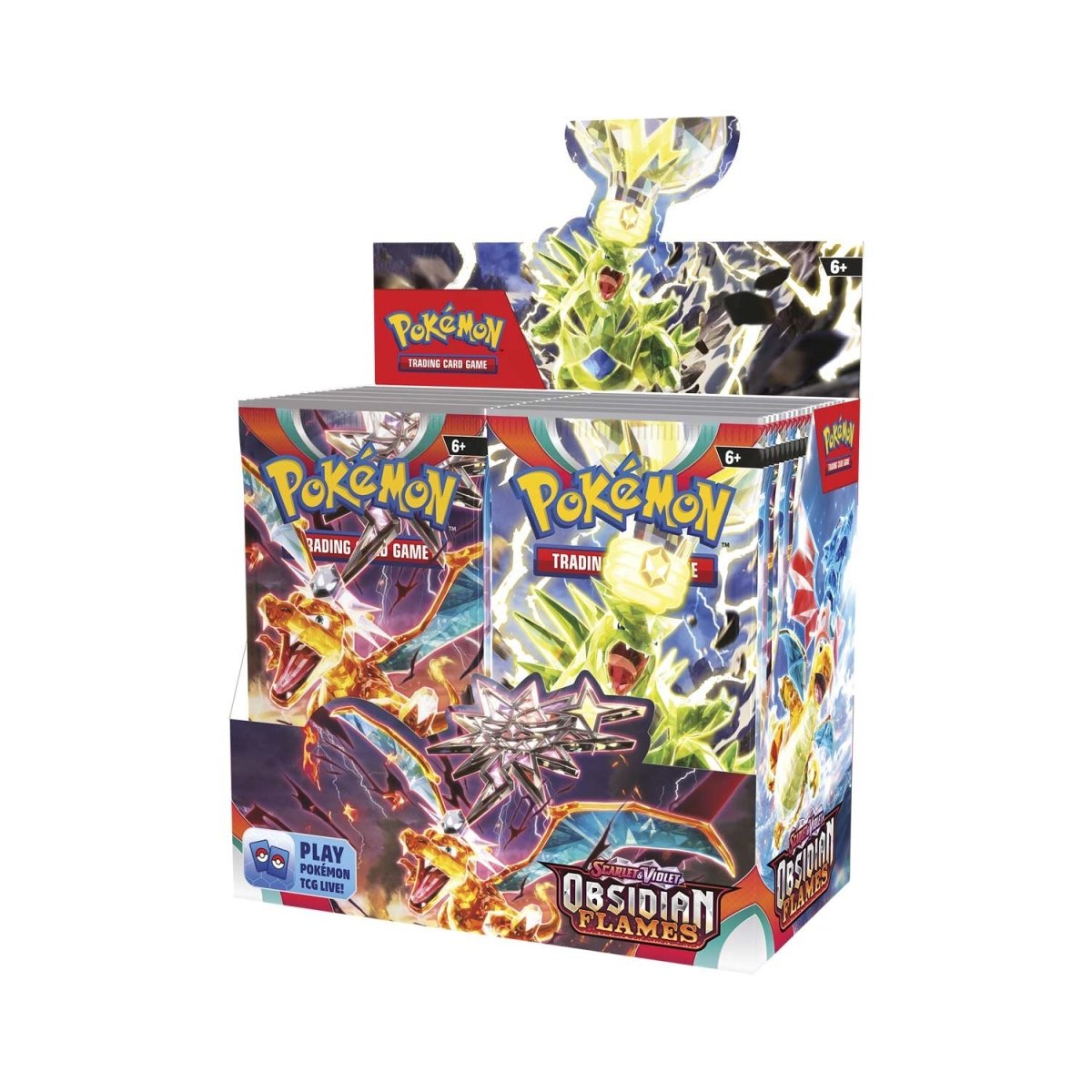 pokémon kort booster box Pokemon: Scarlet & Violet-Obsidian Flames Booster Box